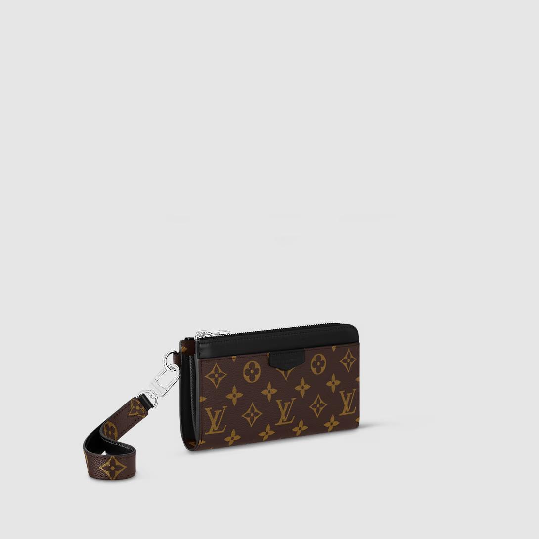 Ví Louis Vuitton Zippy Dragonne Nam Nâu